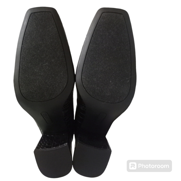 The Limited Benton Block Heel Loafer Black 9.5 M - Picture 14 of 15